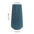 thumbnail image 2 of Decorative Plastic Flower Vase for Stylish Living Room Centerpieces Modern Simplicity, 2 of 8