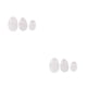 thumbnail image 2 of Kearding 3 unids/set masajeador vaginal portátil para mujer, masajeador de músculos vaginales reutilizable para apretar huevos, herramienta de Tipo 1 2piezas, 2 of 4