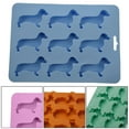 thumbnail image 5 of Sunsanly Silicone Ice Tray with Dachshund Dog Shape, Ice Cube Molds Food Grade for Ice Treats Candy Chocolate Biscuits, 5 of 8