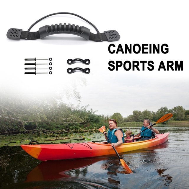 Palas De Kayak Manija para botes de remos de canoa Manija de bote de canoa práctica Reemplazo resistente al desgaste