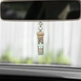 thumbnail image 6 of Car Perfume Pendant,10Ml Refillable Car Essential Oil Diffuser,Empty Car Air Freshener Pendant Perfume Aromatherapy Vials-Glass Bottle with Wooden Caps, 6 of 6