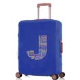 thumbnail image 1 of 2024 Luggage Covers Travel Accessories Suitcase Cover Protector Reusable Washable 18-32inch Text Letter Printed Pattern Series 8text J L, 1 of 6