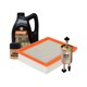 thumbnail image 1 of Kit De Aceite Sintético 10W30 Compatible con Kit De Afinación Sin Bujías Ford Ranger L4 2.3L del 2009 al 2011, 1 of 3