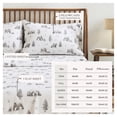 thumbnail image 3 of Great Bay Home Lodge Flannel Sheet Set - 100% Turkish Cotton - Double Brushed - California King, North Pole Polar Bears, 3 of 6