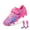 HOT PINK/ROYAL BLUE, variant on Dream Pairs Kids Soccer Cleats Girls Boys Football Shoes for Little/Big Kid
