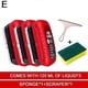 thumbnail image 1 of Juego de manteles individuales y tazas para Navidad yuxing Impermeable Muñeco de nieve y trineo de Papá Noel, 1 of 5