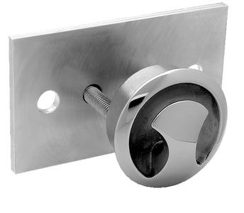 Attwood Stainless Steel Flush Mount Ski Tow, 2-1 2" x 5" by Attwood Corporation