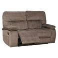 thumbnail image 4 of Pemberly Row Transitional Polyester Manual Loveseat in Kona Brown, 4 of 8