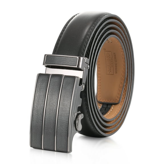 Men's Linear Pebbles Ratchet Belt