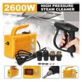 thumbnail image 2 of Household Electric Steam Cleaner, 2600W Portable Handheld Steamer Car Kitchen Brush Cleaning Machine ,Efficient Stain Removal, 2 of 7
