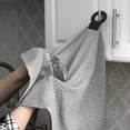 thumbnail image 5 of RITZ Hook and Hang Woven Kitchen Towel, Set of Two, Titanium, 5 of 7