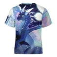 thumbnail image 5 of Wings Of Fire WOF Kid's T-Shirt Short Sleeve T-Shirt Tops Summer Tee Shirt for Boys Girls 150CM, 5 of 8