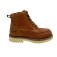 thumbnail image 2 of AdTec Men Tumble Brown Men's Apex 6" SR Moc-Toe, 2 of 5