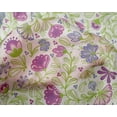 thumbnail image 4 of oneOone Silk Tabby Off White Fabric Leaves & Flower Floral Craft Projects Decor Fabric Printed By The Yard 42 Inch Wide, 4 of 4