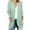 Mint Green, variant on Fesfesfes Cardigan for Women Casual Solid Knitting Loose Cardigan Long Sleeve Sweaters Tops Under $10