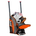 thumbnail image 4 of Mochila Deportiva Easton Dugout Naranja Atlético, 4 of 4