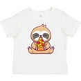 thumbnail image 3 of Inktastic Sloth Pizza Boys or Girls Baby T-Shirt, 3 of 5