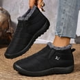thumbnail image 5 of Men's And Women's Winter Plush Thick Slip One Foot Warm Boots, 5 of 9