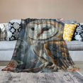 thumbnail image 2 of Fenyluxe Owl Blanket  Throw Blanket Fuzzy Soft Blanket Flannel for Couch, Bed, Sofa Ultra Luxurious Warm and Cozy for All Seasons  50x60in, 2 of 6