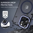 thumbnail image 4 of GAOBAO Magnetic for iPhone 15 Pro Max Case, Compatible with MagSafe, Screen & Camera Protection, Translucent Matte Shockproof Protective Cover, 4 of 9