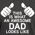 thumbnail image 3 of CafePress - This Is What An Awesome Dad Looks Lik Dark T Shirt - Men's Classic Graphic Cotton T-Shirt, 3 of 4