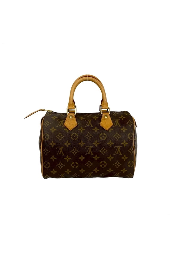 Pre-Owned LOUIS VUITTON Louis Vuitton Vintage Speedy 25 Monogram Leather Handbag Mini Boston...