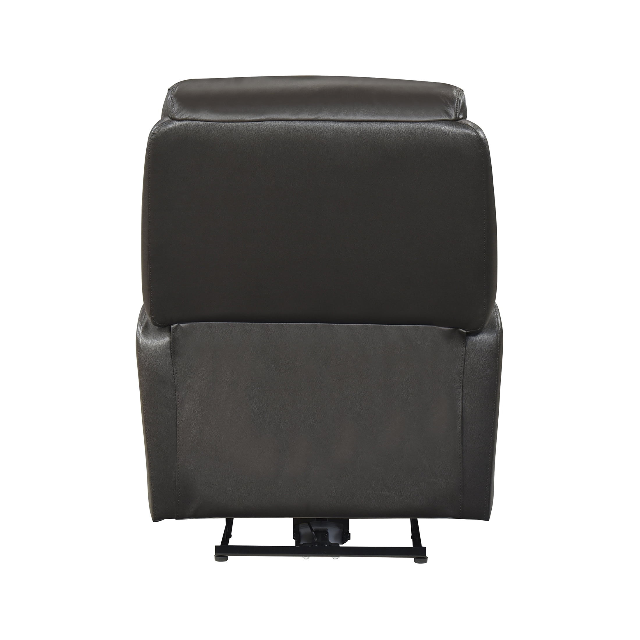 OakvillePark Sylviette Leather Match Power Reclining Chair, Dark Brown