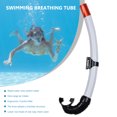 thumbnail image 4 of Todo el tubo de respiración húmedo Cómodo equipo de buceo con tubo de aire para nadar (blanco), 4 of 7