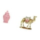 thumbnail image 5 of Jarrón de con tapa y figura de camello, estatua de resina para arreglos florales y decoración del hogar., 5 of 8