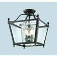 thumbnail image 1 of Z-Lite Ashbury 3 Light Semi-Flush Mount in Bronze, 1 of 2