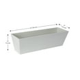 thumbnail image 3 of Acerra Windowbox Planter 22" x 6" x 6"H, White, 2 Pack, 3 of 5
