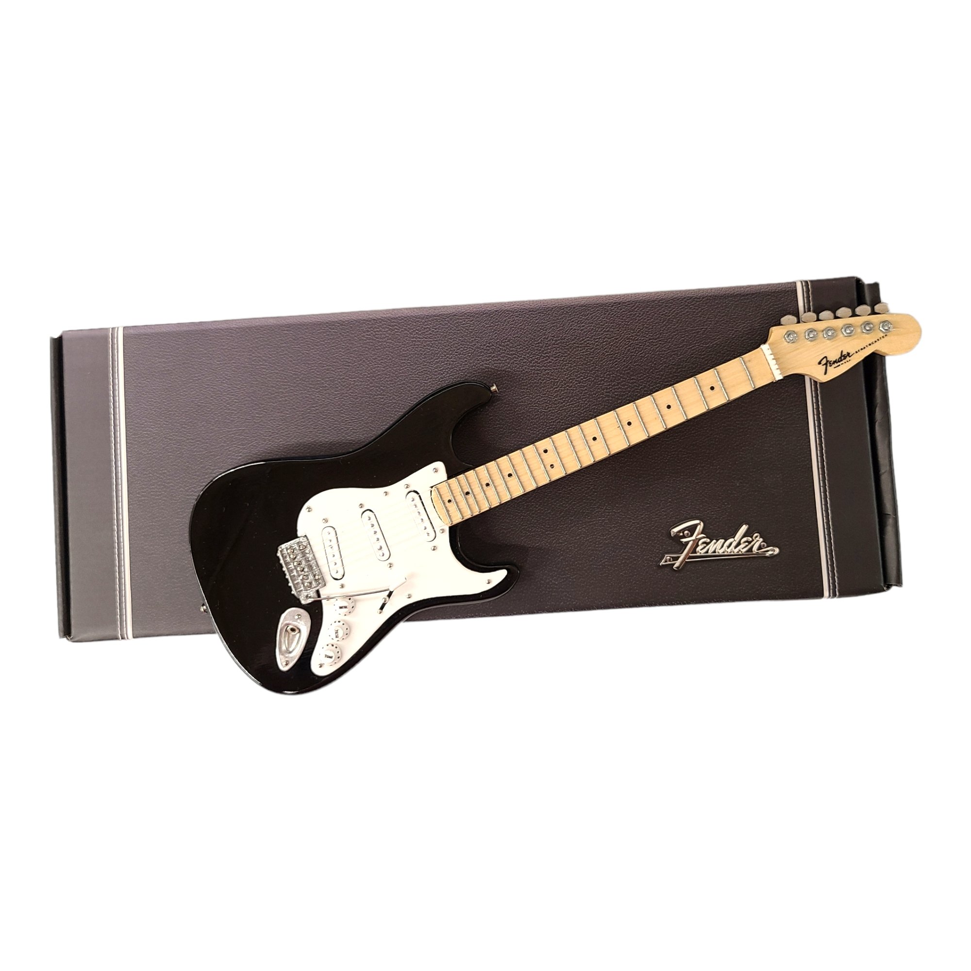 Axe Heaven Classic Black Fender Stratocaster Mini Guitar Replica - FS-002