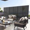 thumbnail image 2 of MAYEERTY 72" x 47" Outdoor Privacy Screen, Metal Decorative Screen, 2 of 6
