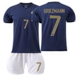 thumbnail image 1 of Ropa de entrenamiento de fútbol para niños, uniformes deportivos de fútbol para niños, ropa de entrenamiento para niños, Verano qym unisex, 1 of 2
