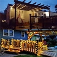 thumbnail image 2 of justharion 22M 200LEDs Solar String Light Waterproof Solar String Lights Outdoor Garden Solar Light Chain Holiday Christmas Tree Garland, 2 of 7
