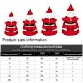 thumbnail image 4 of Greeniant Invierno frío Navidad Mascotas Ropa Engrosada Cómodo Traje de Papá Noel Ropa de dibujos animados para el hogar Interior Exterior Xl Type2 NO2, 4 of 6