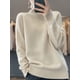 thumbnail image 1 of Suéter de mujer, suéter de cuello alto, suéter de tendencia 2022, nueva moda, suéter de otoño e invierno, suéter coreano, suéter de mujer, prendas de punto, 1 of 5
