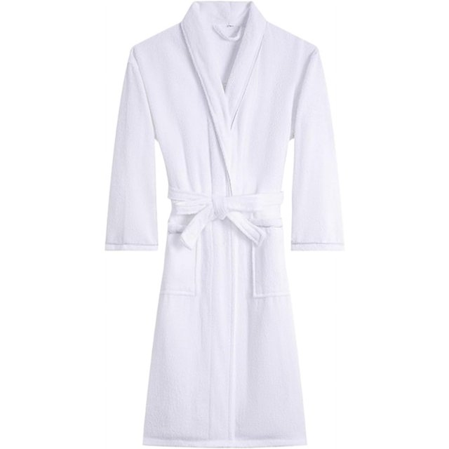 Bathrobe Robes Unisex Nightshirts Bathrobe Casual Solid Color Soft Bathrobe Absorbent Nightgown Pajamas Bath Robe