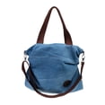 thumbnail image 3 of Bolso de mano de lona Zulema Azul para mujer bandolera de hombro, 3 of 7