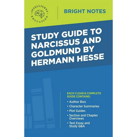 Bright Notes Study Guide to Narcissus and Goldmund by Hermann Hesse, (Paperback)