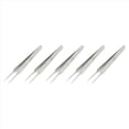 thumbnail image 1 of 5X Mini Pinces Droites en Acier Inoxydable Poli Pointu 11cm, 1 of 3