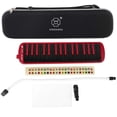 thumbnail image 1 of Melodica 32 Key Wind Musical Instrument Suitable for Beginner Practice Bag F32s(Rouge ), 1 of 4