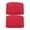 Red, variant on 1 Pair Soccer Shin Guard Straps Shin Pad Holder for Football Running Cycling