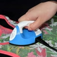 thumbnail image 4 of Mini Heat Press Machine Handy Electric Iron Shoes Heat Transfer Craft Blue, 4 of 6