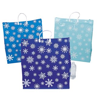 50 Pcs Winter Snowflake Gift Bags with Tissue Paper 8.27 x 5.91  x 3.15'' Gift Bags with Handles Kraft Paper Bags for Party Favors for  Winter Snowflake Theme Holiday (Black Metallic