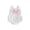 Pink, variant on Half Way to One Baby Boy Girl Half Birthday Outfit 1/2 Birthday Summer Clothes Bubble Romper Overalls Baptism Outfits Boys Girls Ruffled Trim Sleeveless Playsuit Bodysuit