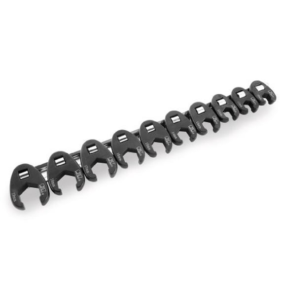BikeMaster 10 Piece Drive Metric Flare Crow Foot Set (3/8)