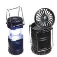 thumbnail image 4 of Outdoor LED Lanterns, Collapsible Camping Lantern with Fan, Bright Battery Powered Hanging Lanterns for Camping Hiking, 4 of 5