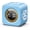 Blue, variant on KADAMS Pomodoro Timer Cube, 5,10,25,50 Minute Countdown Timer, LED Visual Display, Pomodoro Timer with Mute & Ring Alert for Productivity, Home, Kitchen, School, Office & Focus
