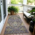 thumbnail image 6 of Addison Rugs Chantille Indoor/Outdoor Transitional Global Purple Washable Runner Rug, 2'3" x 7'6", 6 of 6